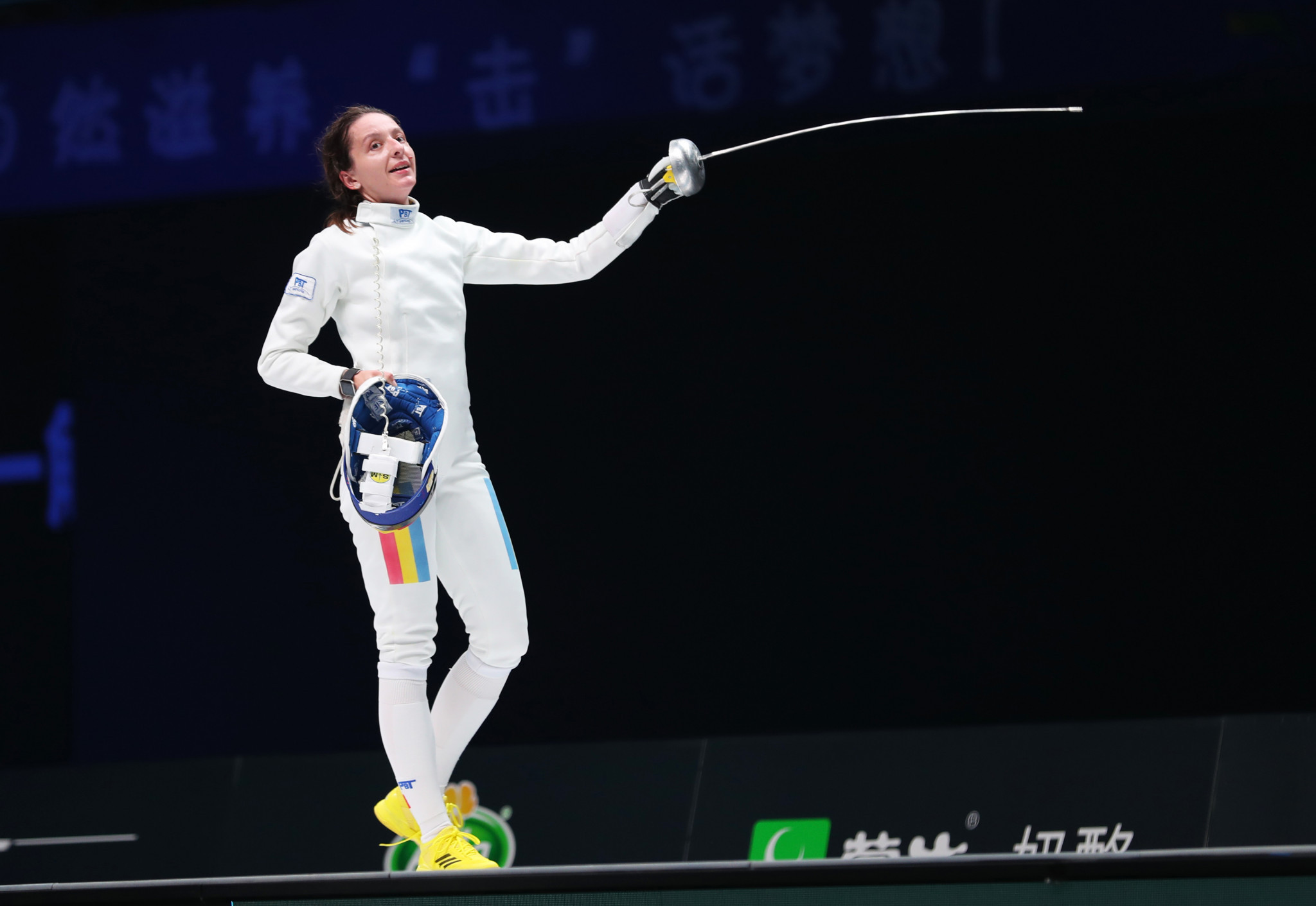 Top-ranked Ana Maria Popescu of Romania will face France's Océane Tahe in the last 64 of the FIE Women's Épée World Cup in Dubai ©Getty Images