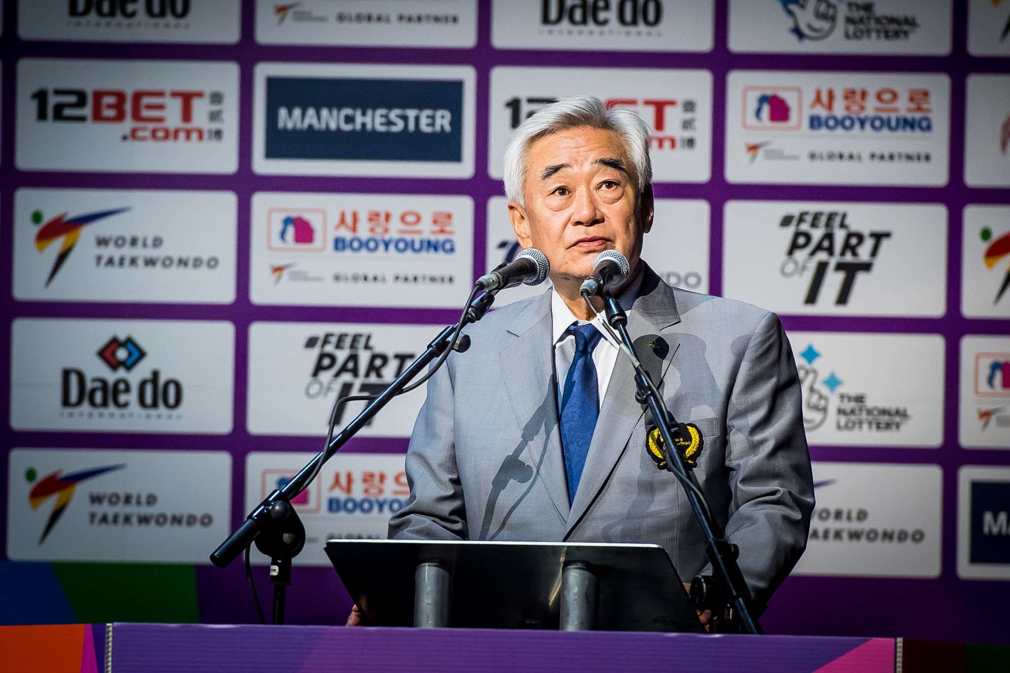World Taekwondo President Choue Chung-won said the World Championships would smooth out "malfunctions" for Tokyo 2020 ©World Taekwondo