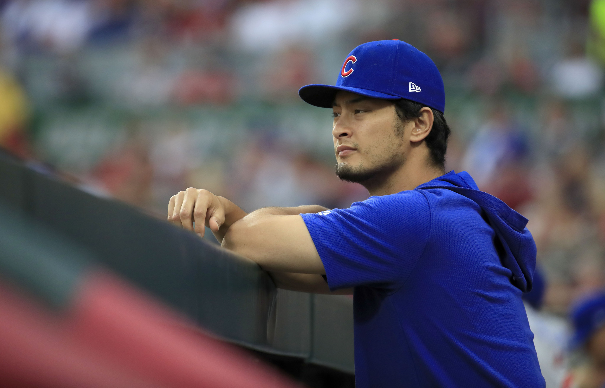 Yu Darvish of Chicago Cubs played at the Under-18 Baseball World Cup earlier in his career ©Getty Images