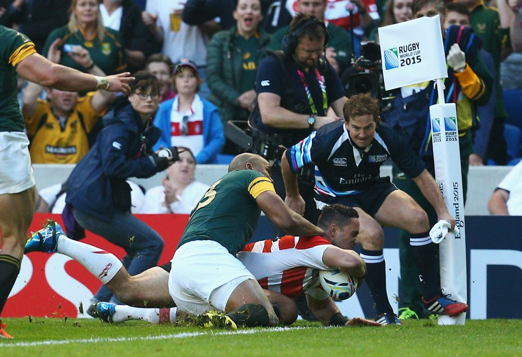 Japan's 34-32 victory over South Africa was among the highlights of the 2015 Rugby World Cup