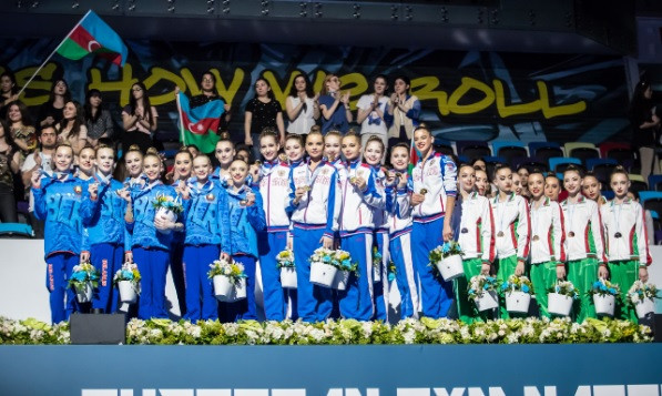 Russia secured the team title with another dominant performance as the first medals were awarded in Baku ©UEG
