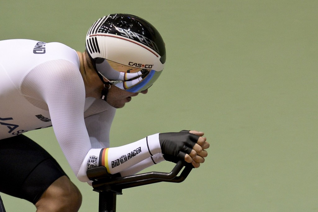 Germany's Domenic Weinstein claimed gold in the men's individual pursuit