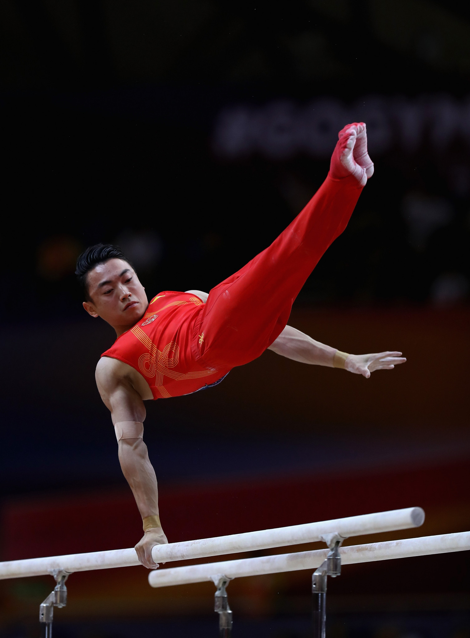 China’s world champion Zou preparing for more parallel bars joy at home FIG World Challenge Cup 