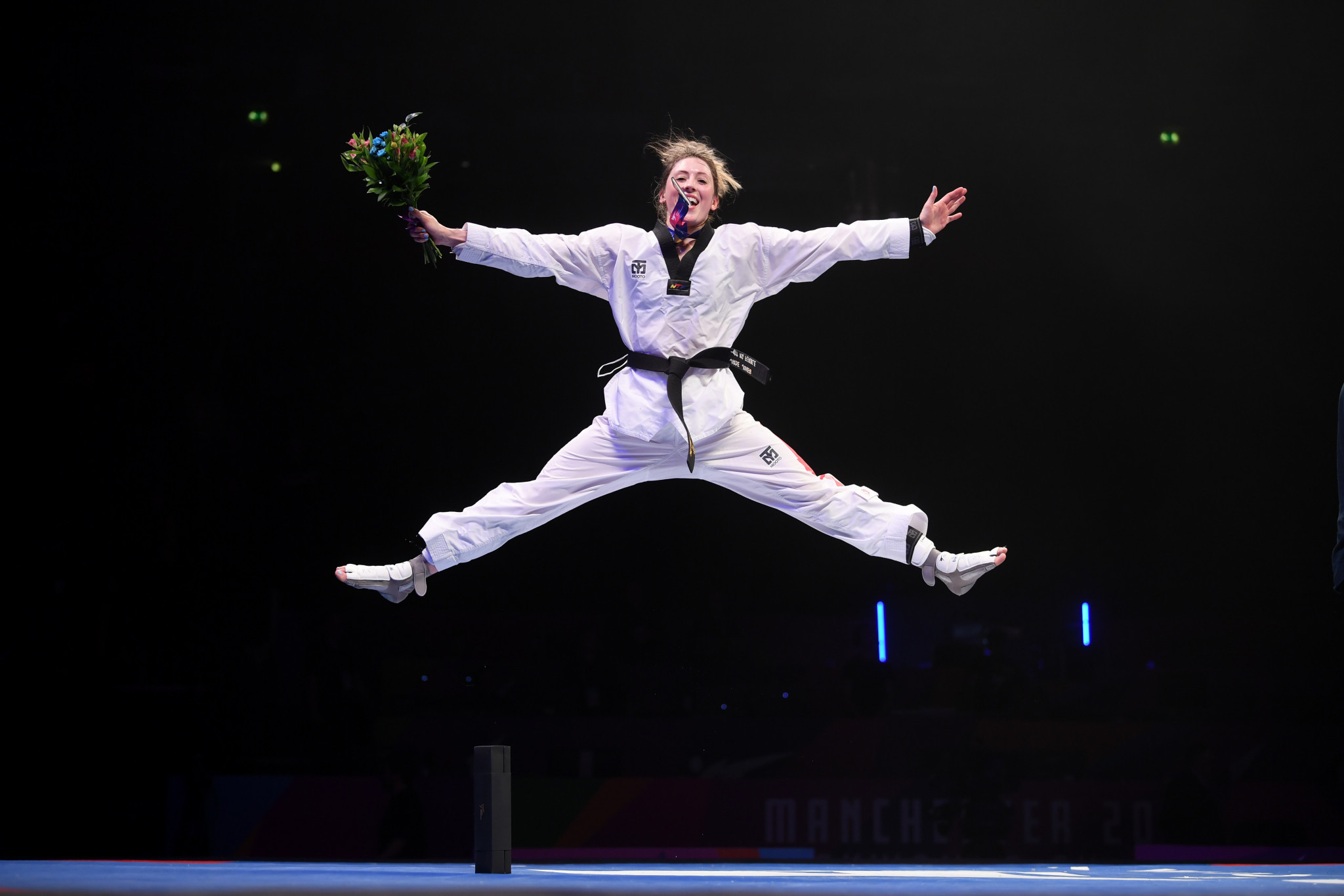 Jade Jones took the women's under-57kg world title at the 2019 World Taekwondo Championships ©Getty Images
