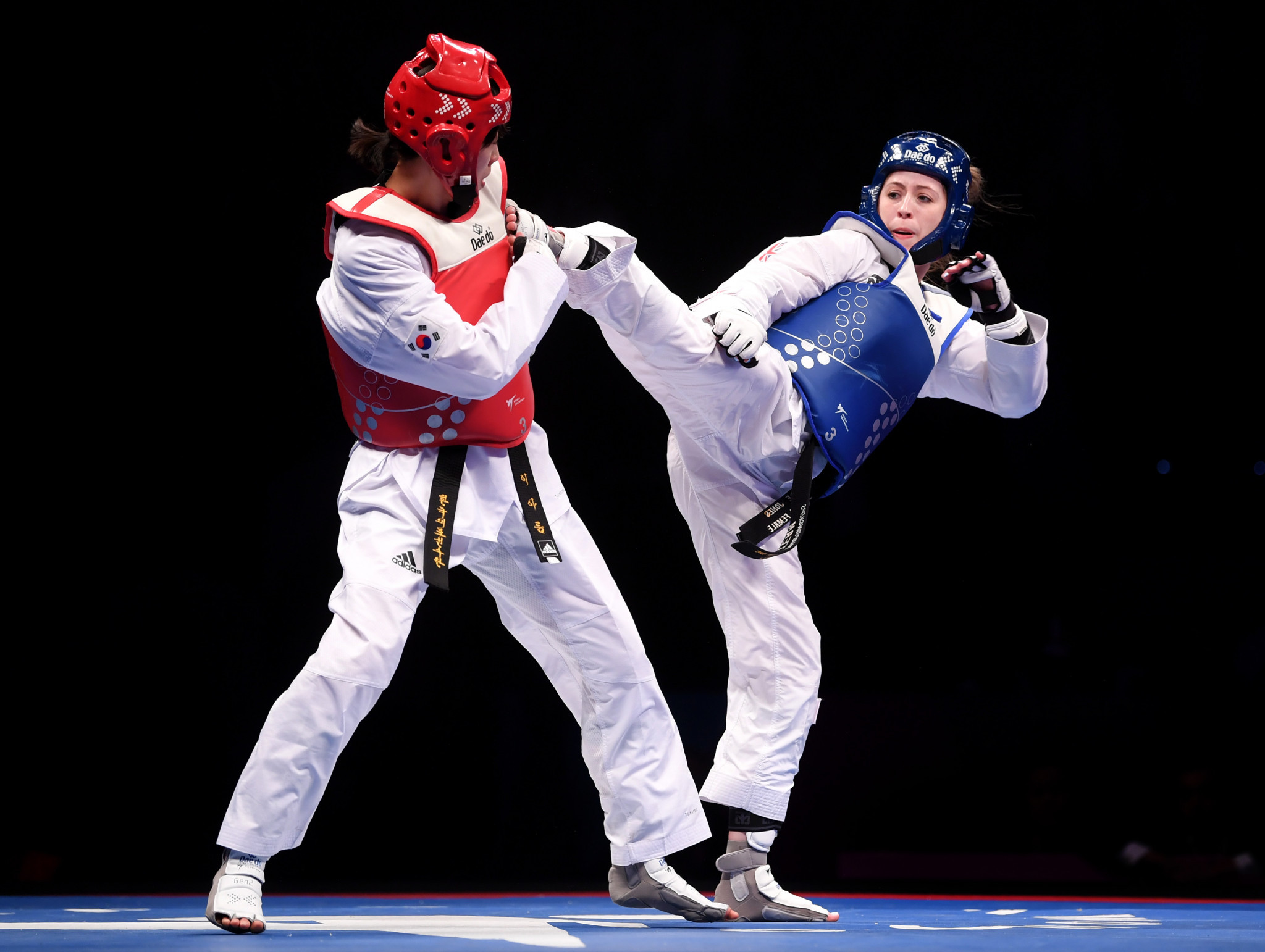 She defeated South Korea's Lee Ah-reum in the final of the women's under-57kg final ©Getty Images