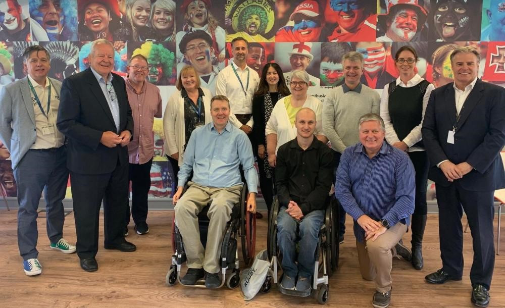 World Rugby and International Wheelchair Rugby Federation hold summit in Dublin