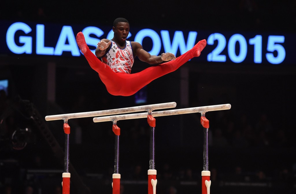 Cuba's Manrique Larduet wasn't able to secure a medal on the parallel bars but earned bronze on the high bar ©Getty Images
