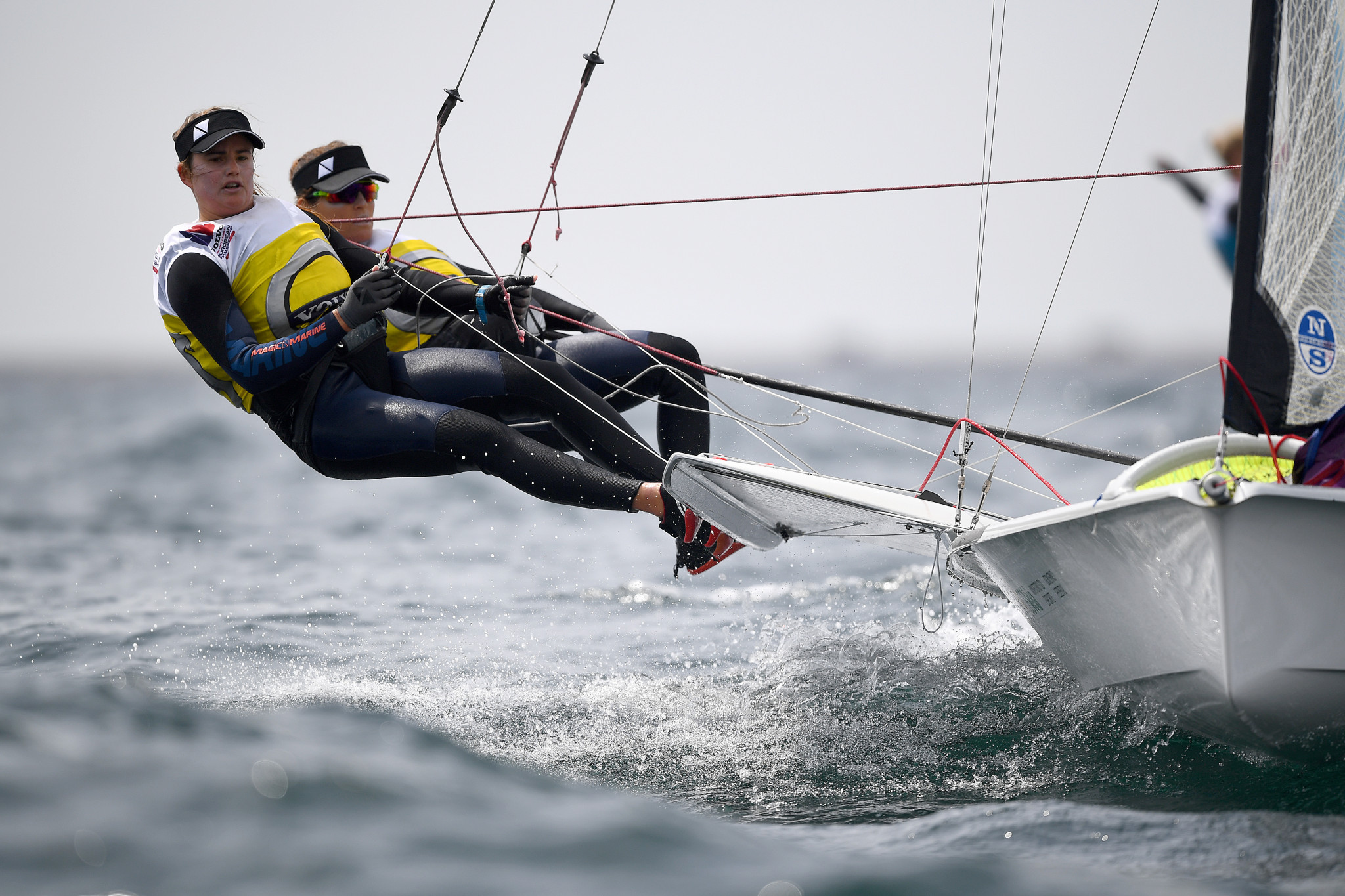Olympic champions Grael and Kunze seal title at 49erFX European Championships