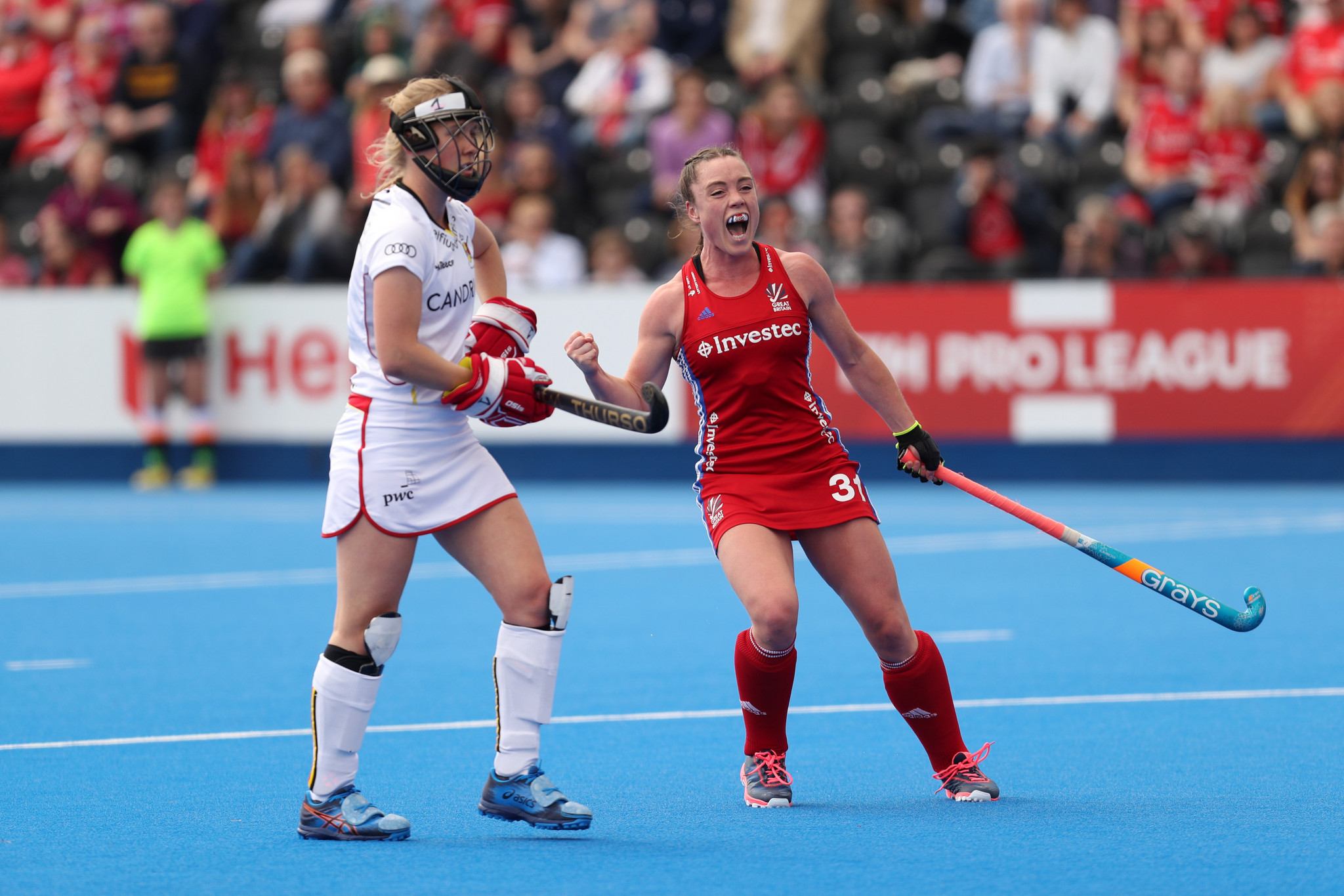 Great Britain women claim much-needed victory over Belgium in FIH Pro League