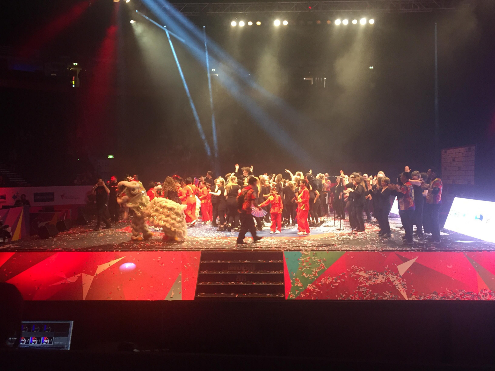 Closing Ceremony marks the end of the World Taekwondo Championships in Manchester
