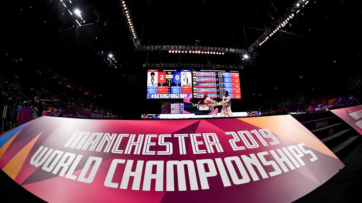 Today's action concluded the 2019 World Taekwondo Championships at Manchester Arena ©Twitter