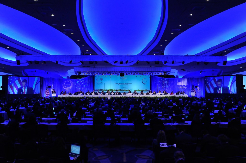 The agreement was signed during the ANOC General Assembly in Washington
