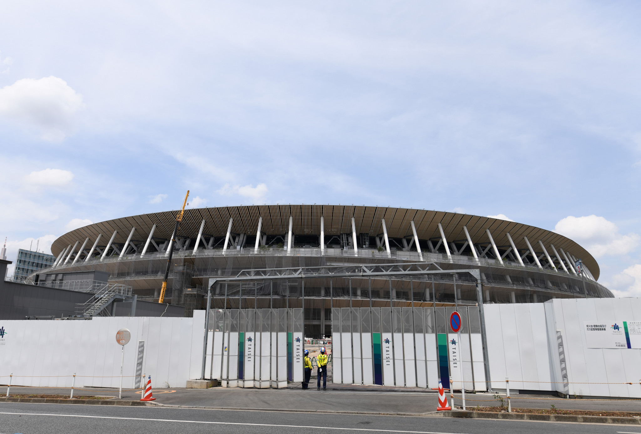 Construction continues at several venues ©Getty Images