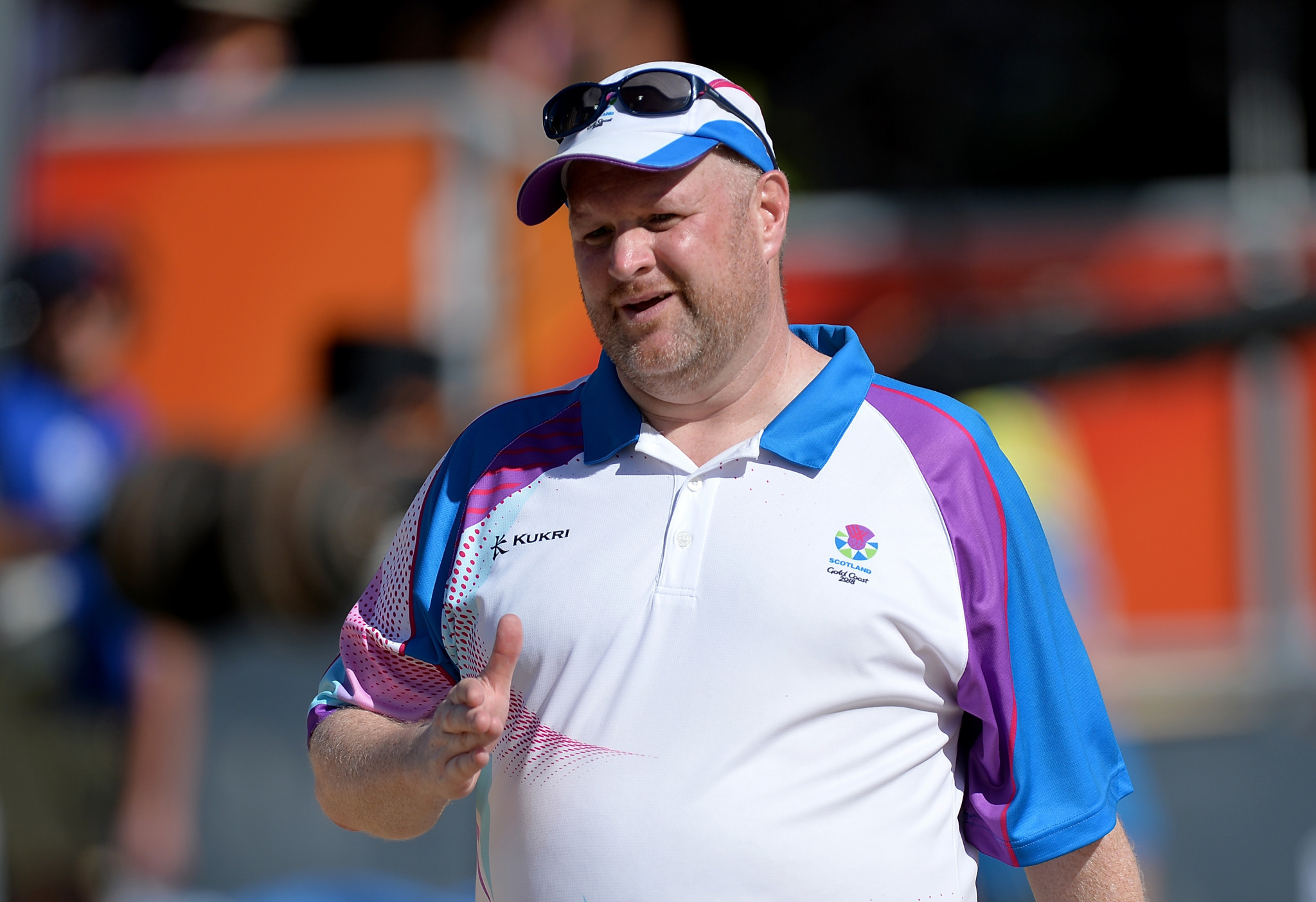 Scotland's Darren Burnett maintained his impressive form at the World Bowls Atlantic Championships in Cardiff ©Getty Images