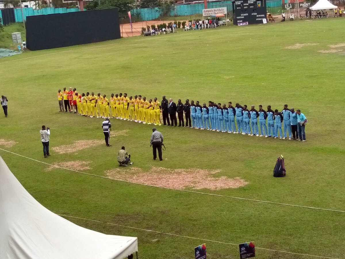Uganda defeated Botswana on the opening day of the ICC World Twenty20 Africa Qualifier and Regional Finals ©Twitter