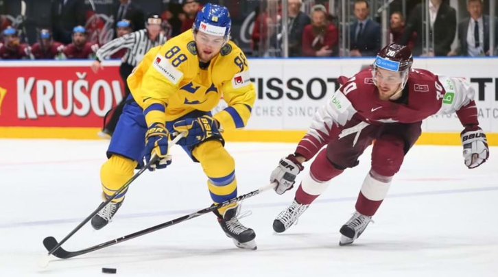 Sweden beat Latvia to reach the quarter-finals of the IIHF World Championships ©IIHF