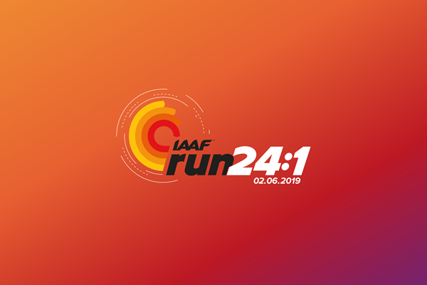 IAAF Run 24-1 will feature a series of one-mile runs in 24 countries over the space of 24 hours ©IAAF