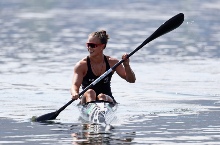 New Zealand's double Olympic champion Lisa Carrington will seek to maintain her domination of the K1 200m event at the ICF Canoe Sprint World Cup that starts in Poznań tomorrow ©Getty Images