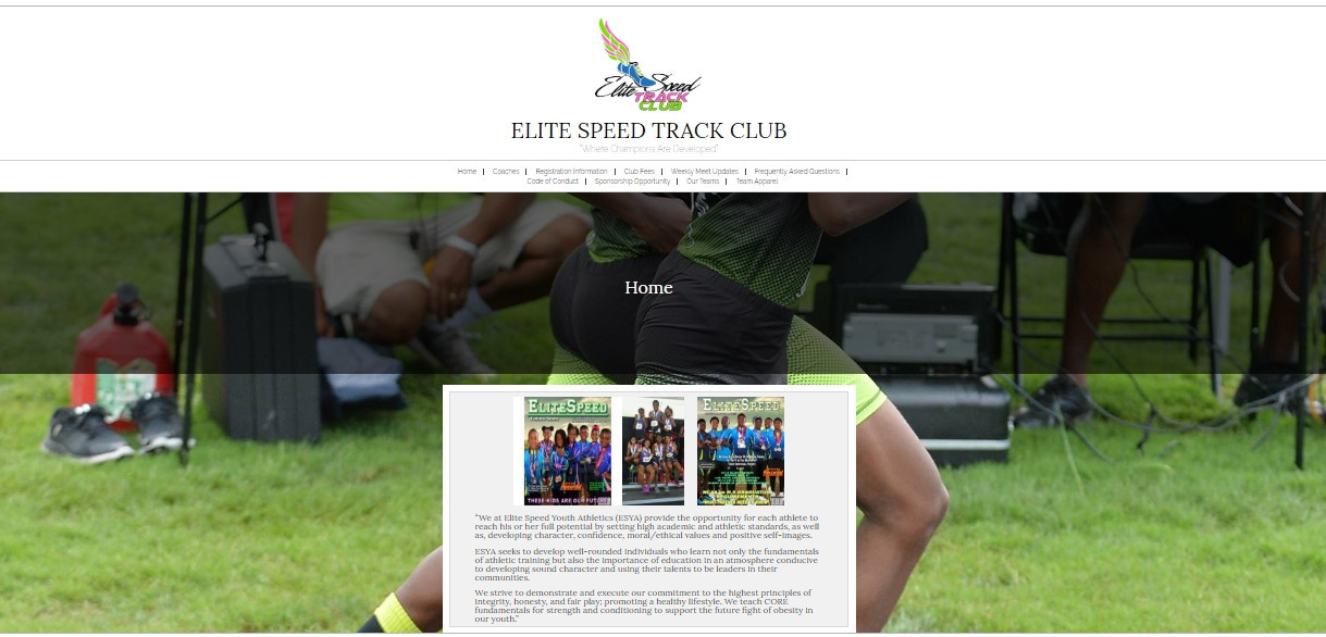 Two-time Olympic gold medallist Angelo Taylor had been coaching at the Elite Speed Summer Track Club for more than two years, despite having been arrested twice in 2005 for child molestation ©Elite Speed Summer Track Club