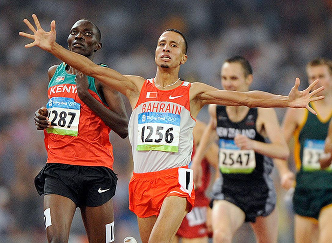 Bahrain's Moroccan-born Rashid Ramzi was stripped of the Olympic gold medal he won in the 1,500m at Beijing 2008 after testing positive for banned drugs ©Getty Images 