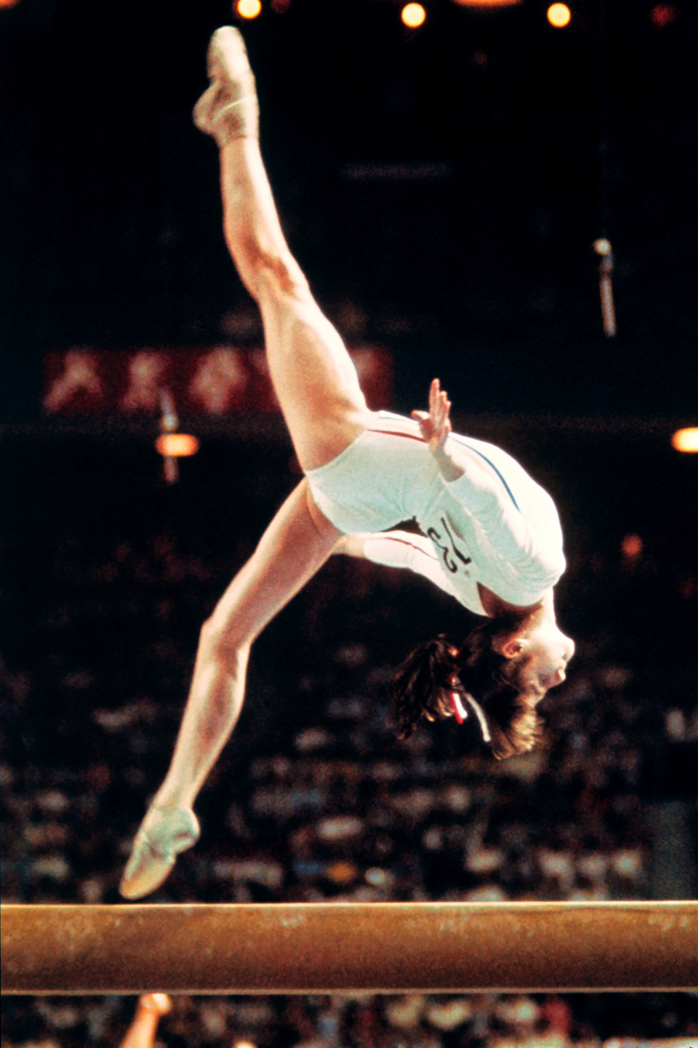 The Montreal Forum was the scene of Nadia Comăneci's astonishing performance at the 1976 Olympics when she won three gold medals and was awarded a perfect 10 five times ©Getty Images
