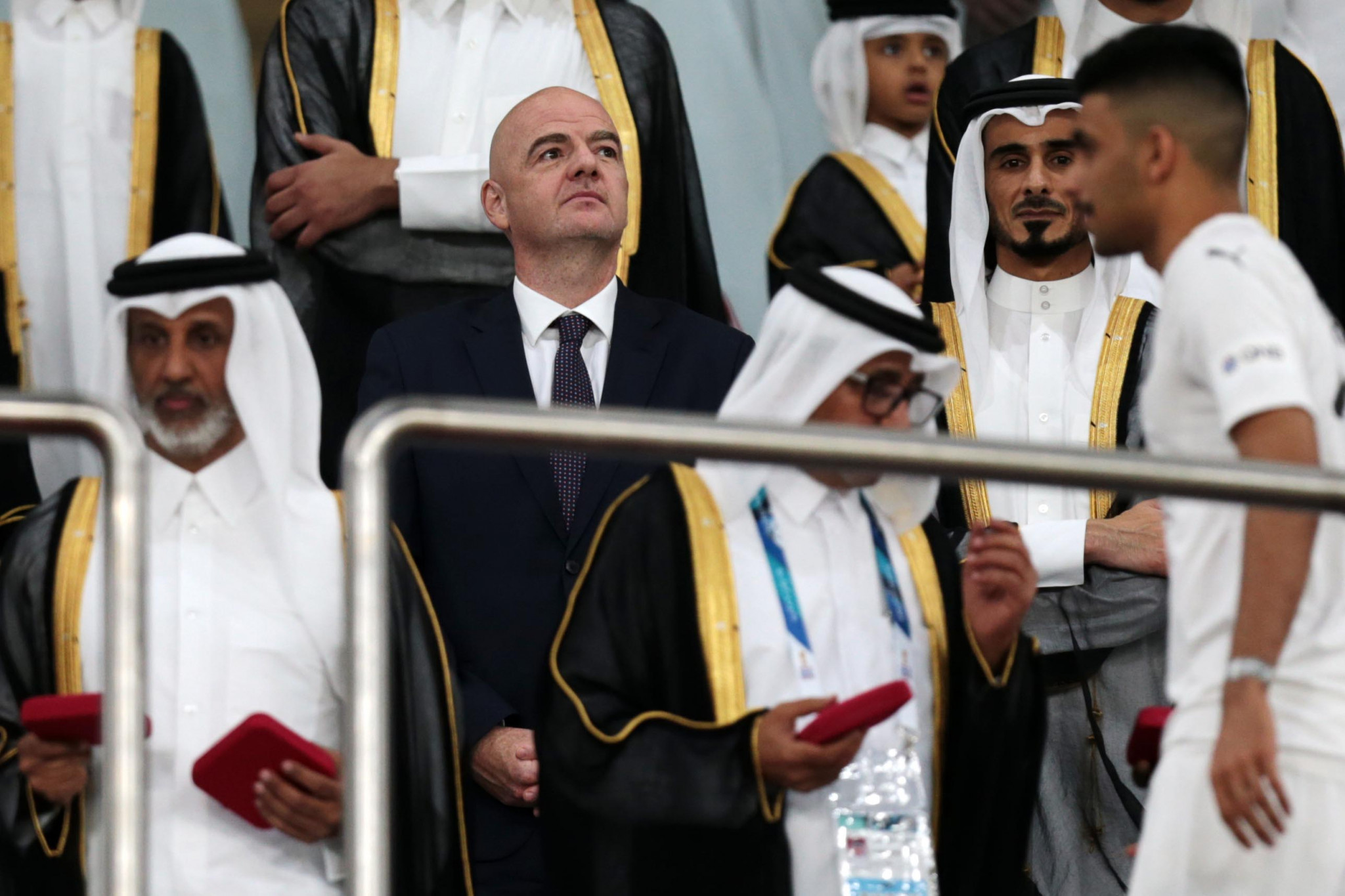 FIFA  President Gianni Infantino has abandoned controversial plans to expand the 2022 World Cup in Qatar 32 to 48 teams ©Getty Images