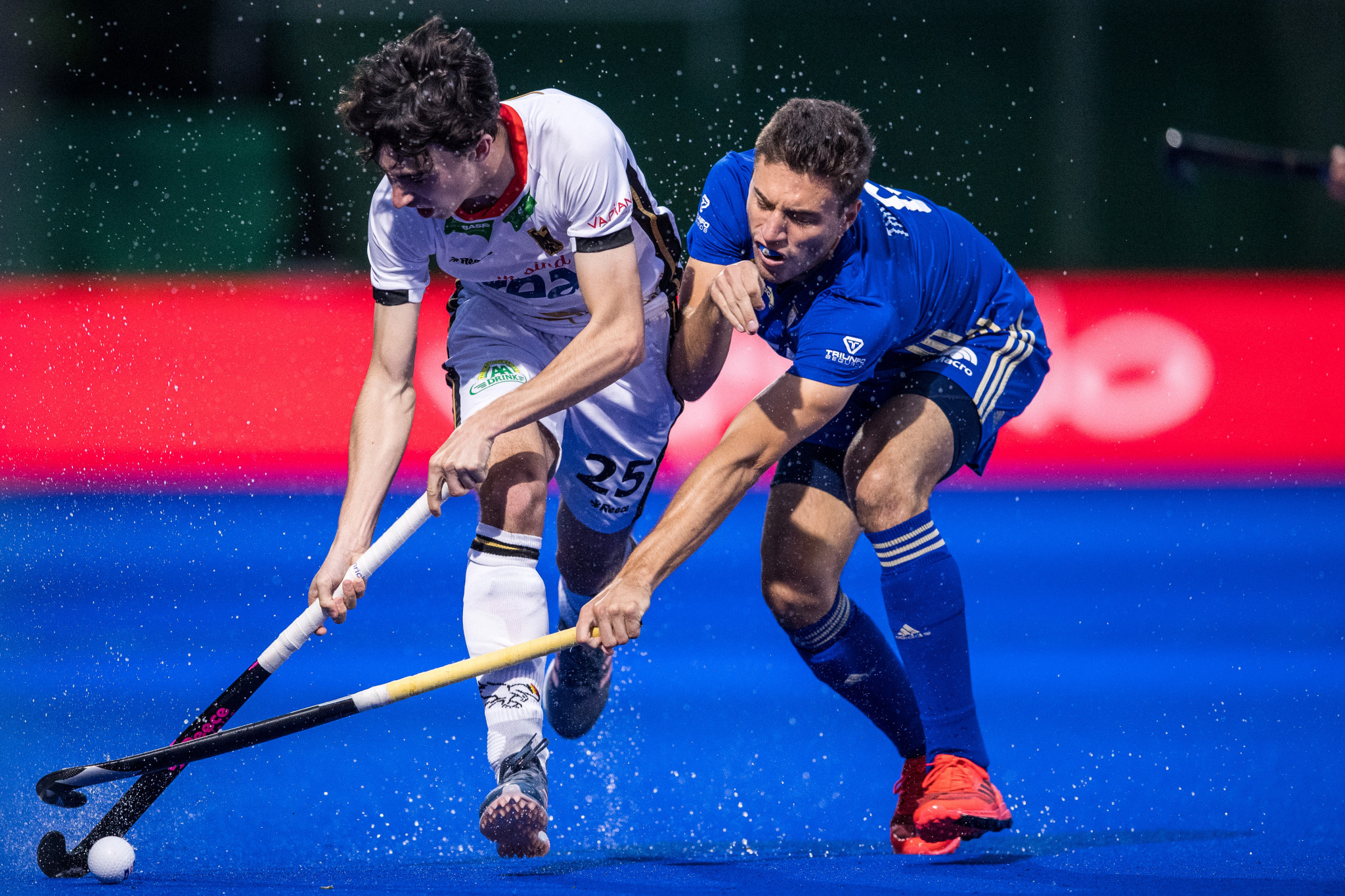 Germany claimed the shootout bonus point in their clash against Argentina in the men's FIH Pro League ©Getty Images