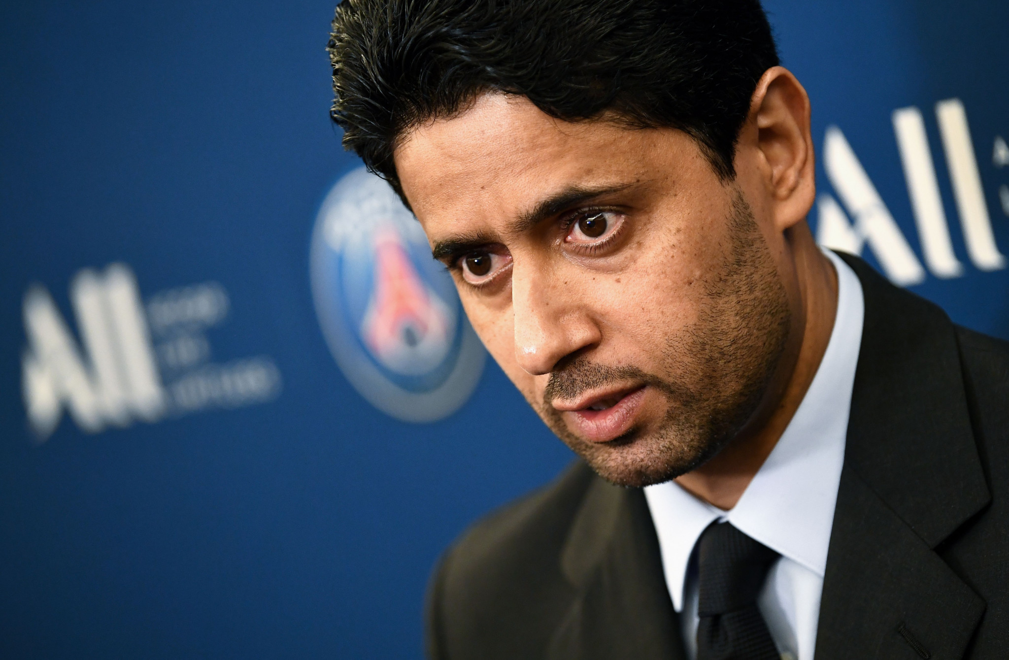 Paris Saint-Germain President Nasser Al-Khelaïfi, one of the most powerful men in sport, has been charged with corruption over the bidding process for the 2019 IAAF World Championships in Doha, according to judicial sources ©Getty Images