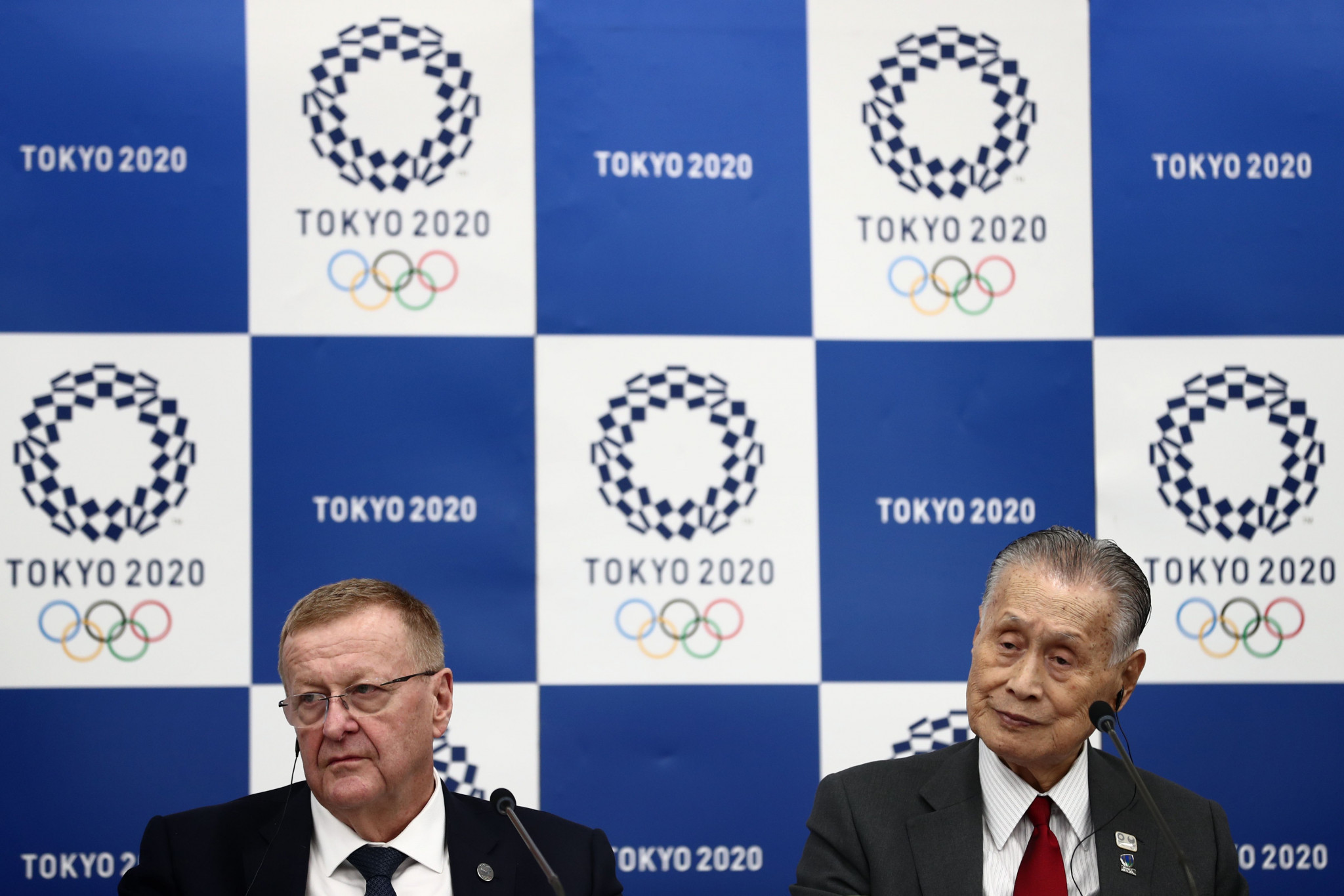 John Coates, left, called for cuts to the overlay budget ©Getty Images