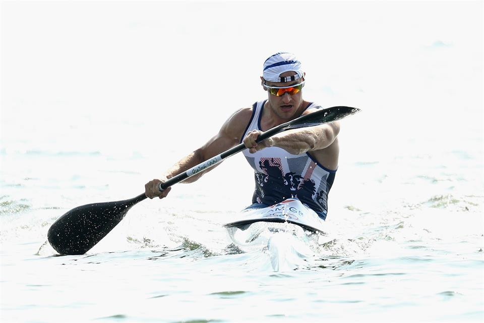 Britian's Liam Heath dominated in the men's K1 200m at the ICF Canoe Sprint World Cup ©Team GB