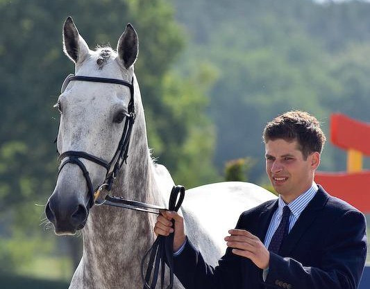 Christoph Wahler helped Germany lead after the opening day of the FEI Eventings Nations Cup ©Twitter