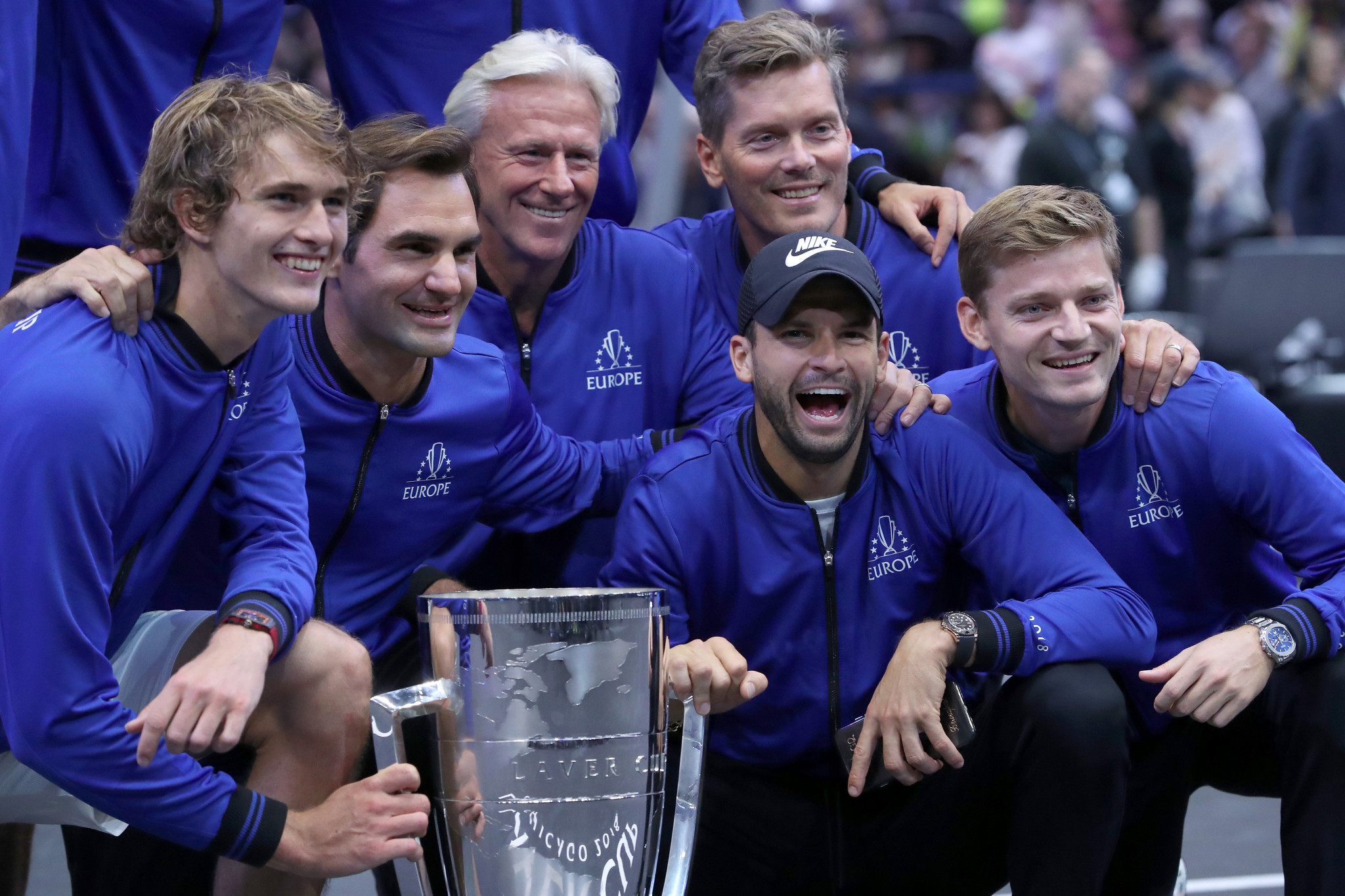 Team Europe have won the past two editions of the Laver Cup ©Getty Images