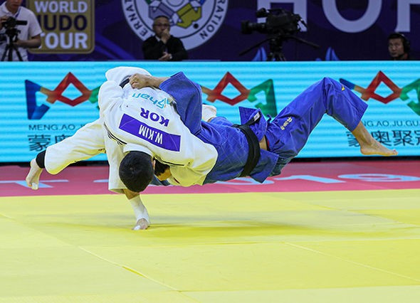 South Korea's Kim Won Jin came out on top in the men's under-60kg division ©IJF