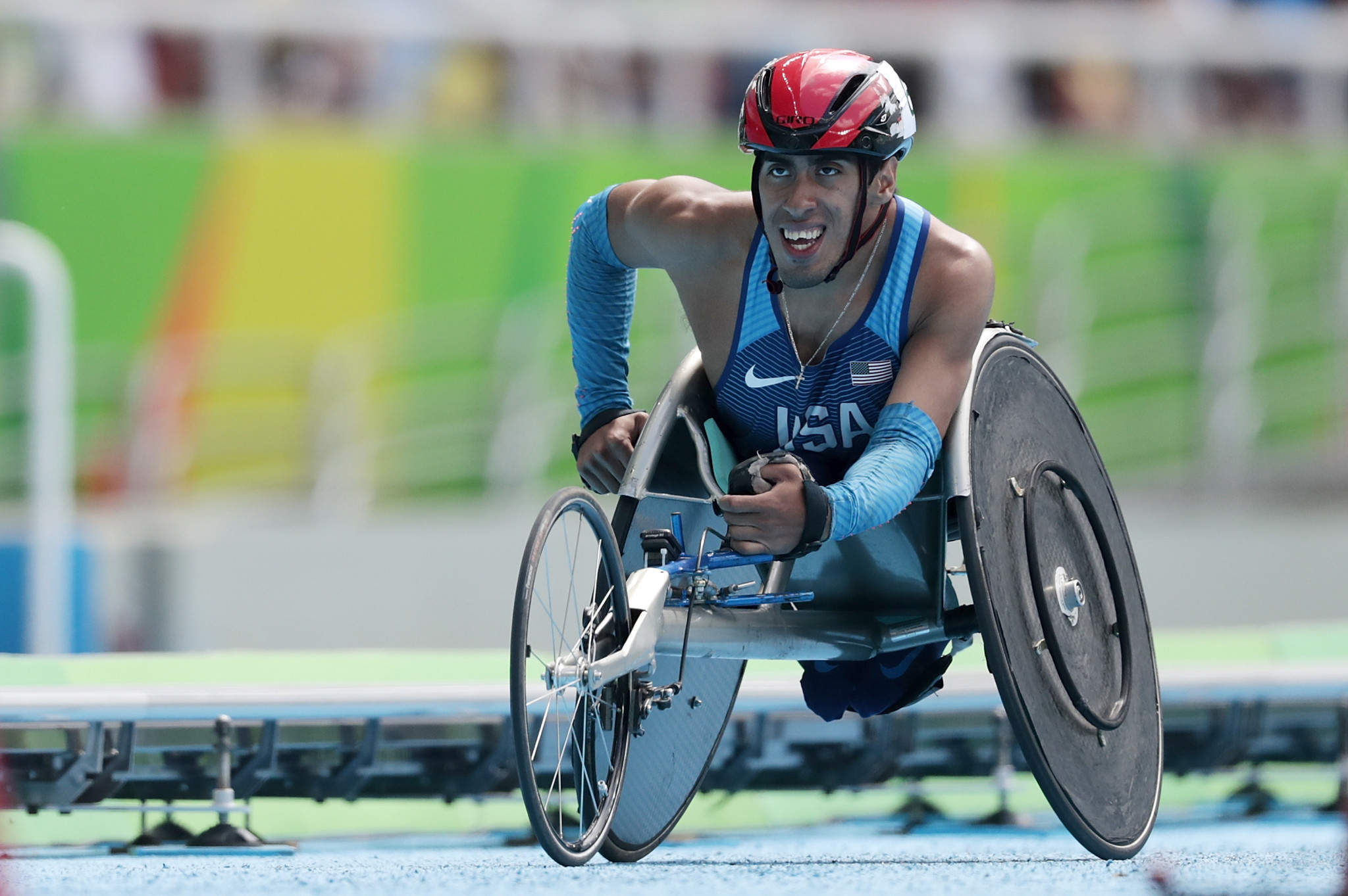 Paralympic gold medallist Gianfranco Iannotta also delivered gold for the host nation on the opening day in Arizona ©Getty Images