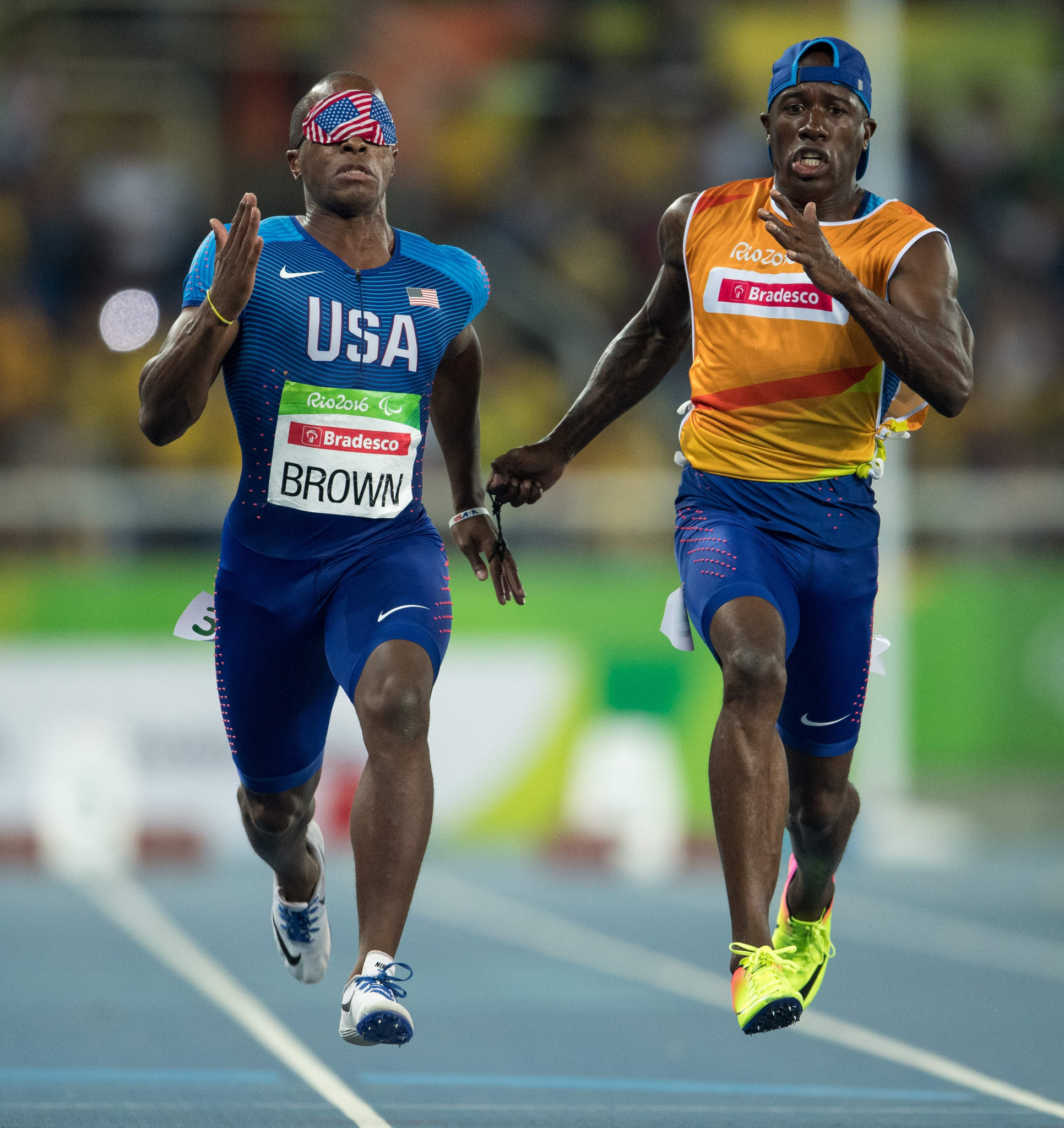 Brown leads American charge with 100m T11 victory at World Para Athletics Grand Prix