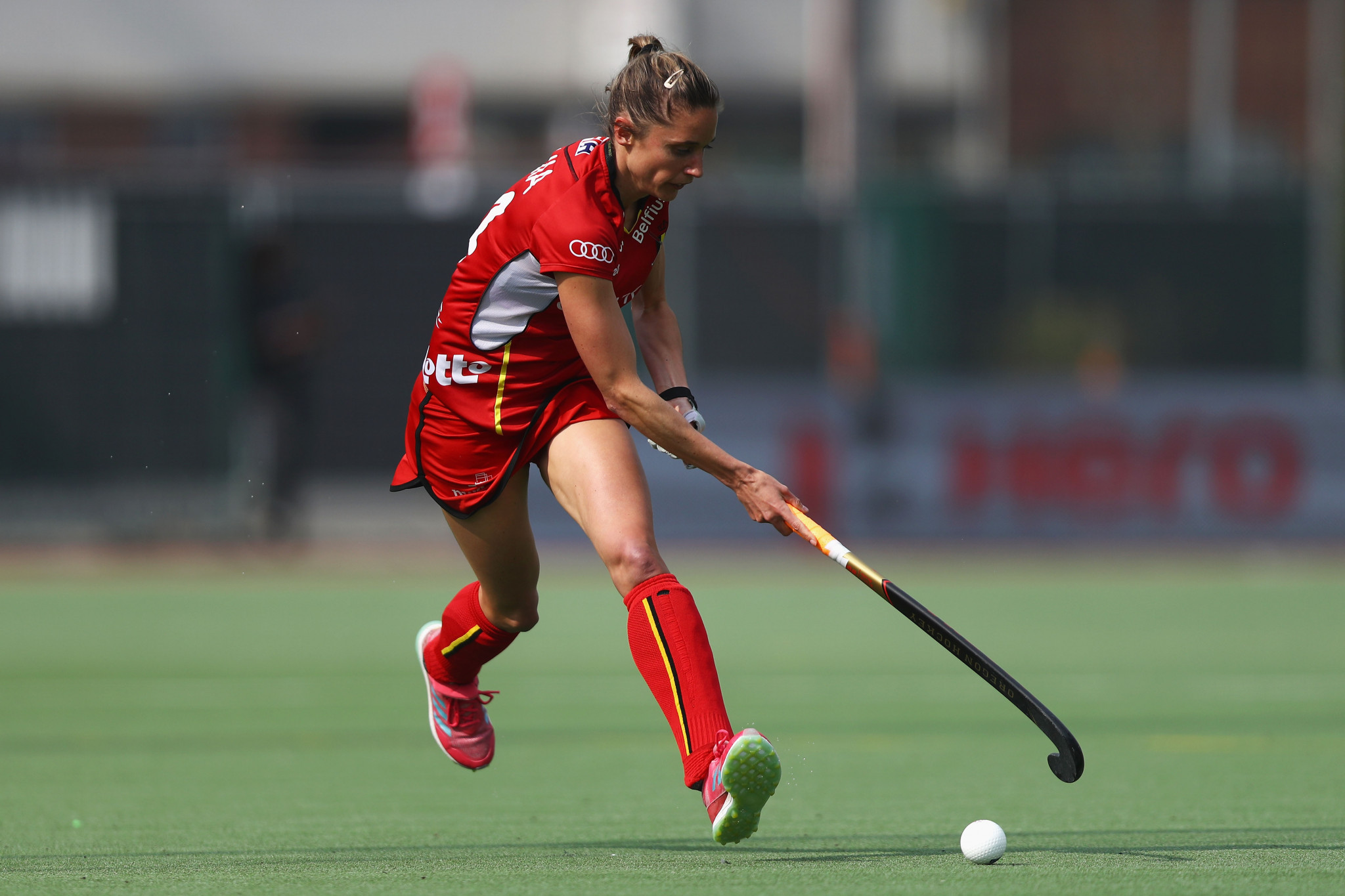 Emilie Sinia was on target for Belgium against China ©Getty Images