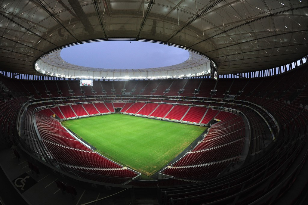The Mane Garrincha stadium in Brasilia could be stripped of the seven games it is due to host during the Rio 2016 Olympic Games ©Getty Images