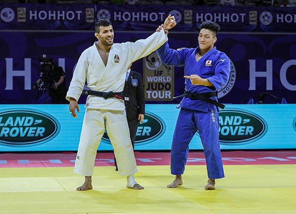 Mollaei beats Fujiwara in repeat of World Championships final at IJF Grand Prix in Hohhot