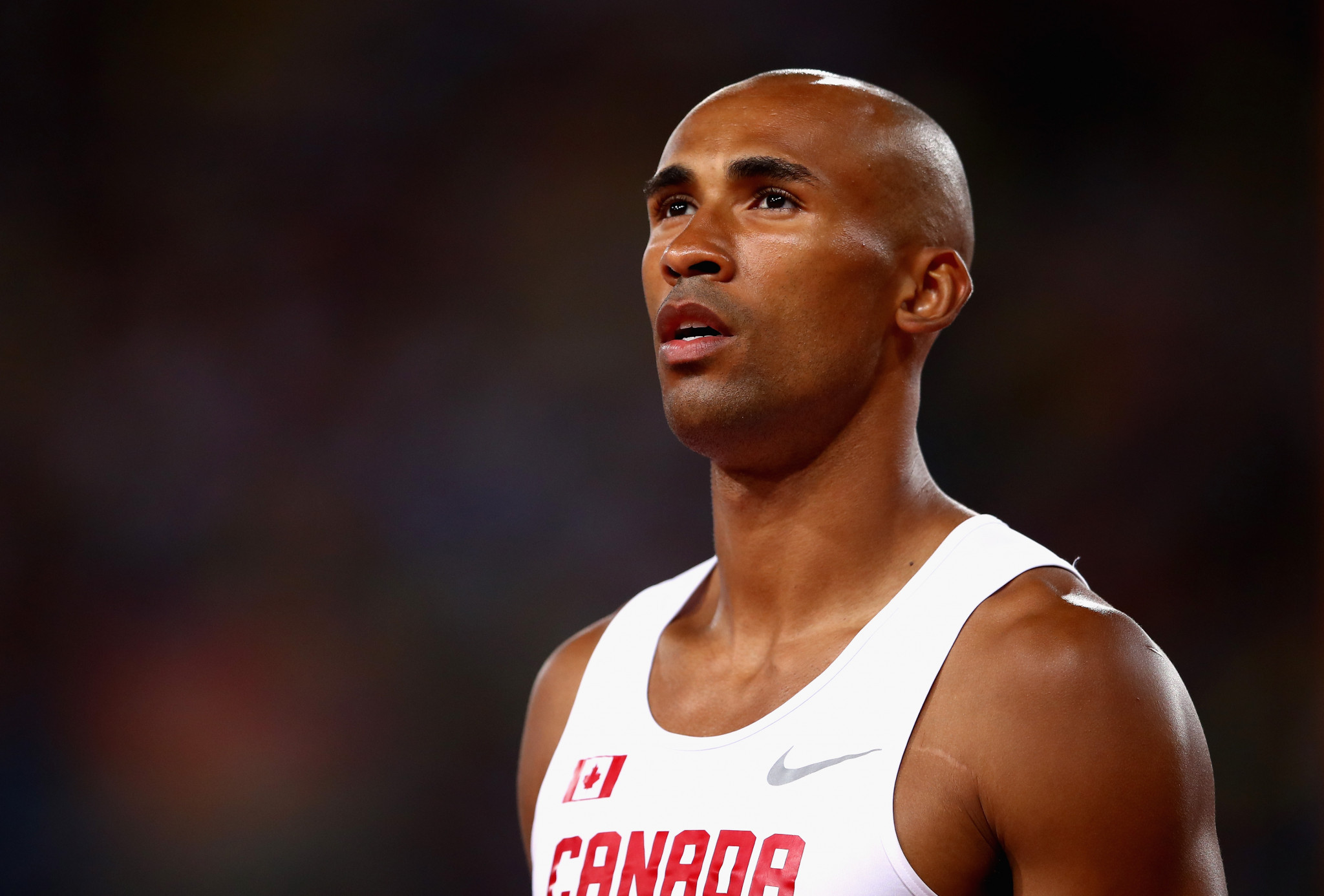 Olympic bronze medallist Damian Warner of Canada broke his own 100 metres decathlon world record ©Getty Images