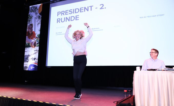 Kjøll elected NIF President after beating favourite by two votes at General Assembly