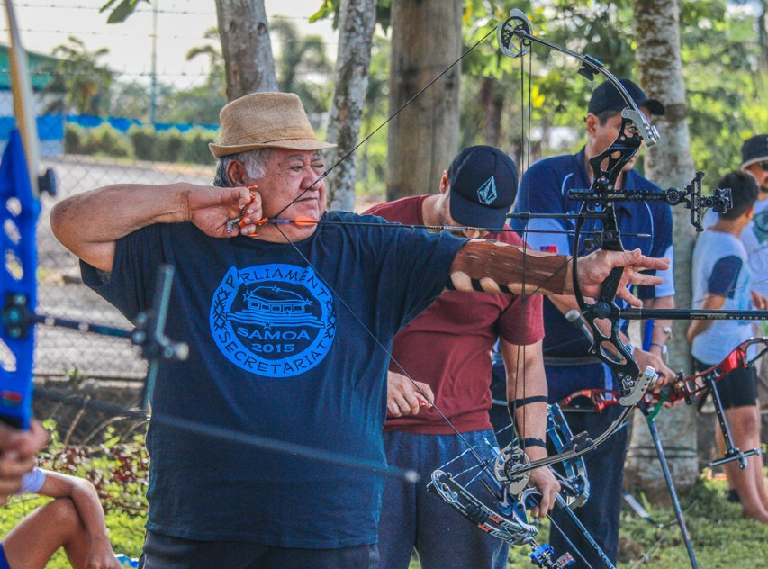 Samoan Prime Minister qualifies to compete in Pacific Games archery