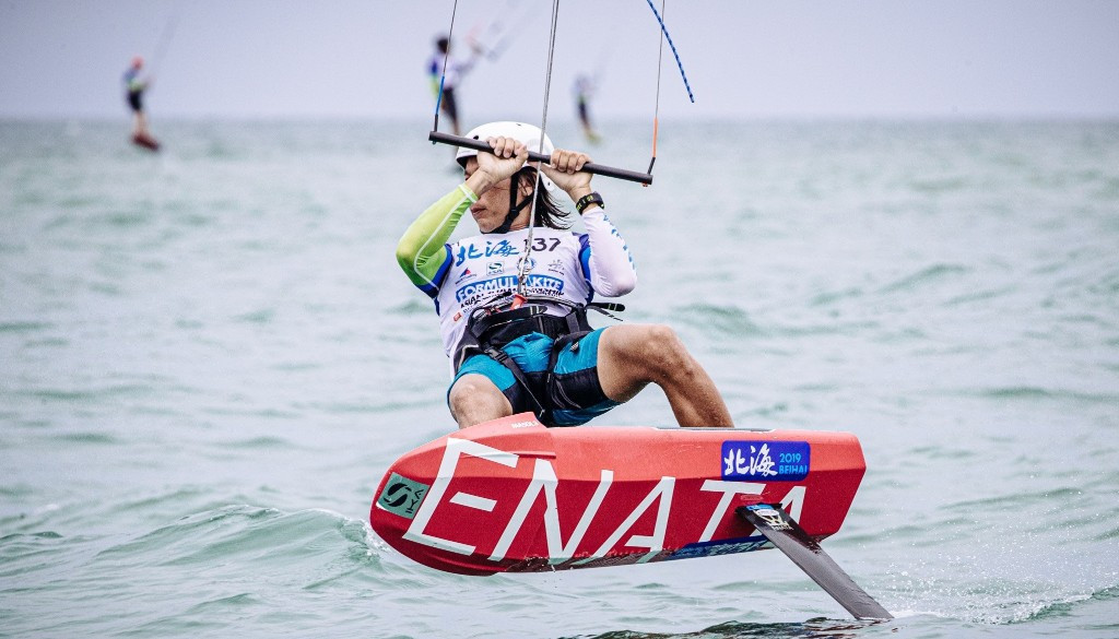 The course has proved challenging with several racers recording failures to finish ©Formula Kite