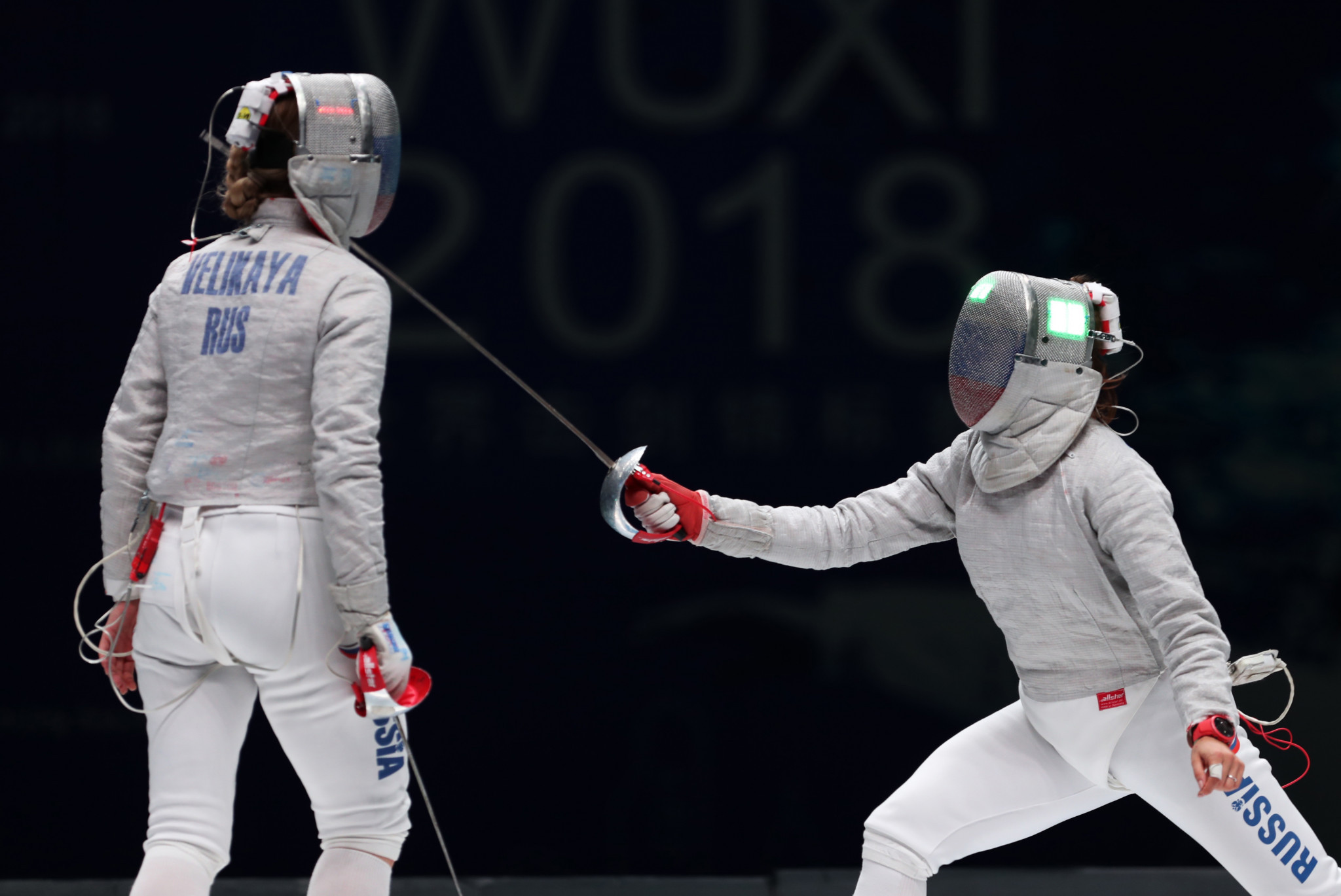 Sofya Velikaya overcame reigning world champion Sofia Pozdniakova in an all-Russian semi-final ©Getty Images