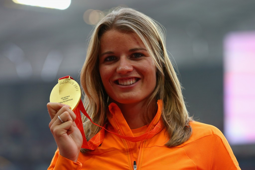 Dafne Schippers of The Netherlands is the first athlete to make the longlist for the women's Athlete of the Year award