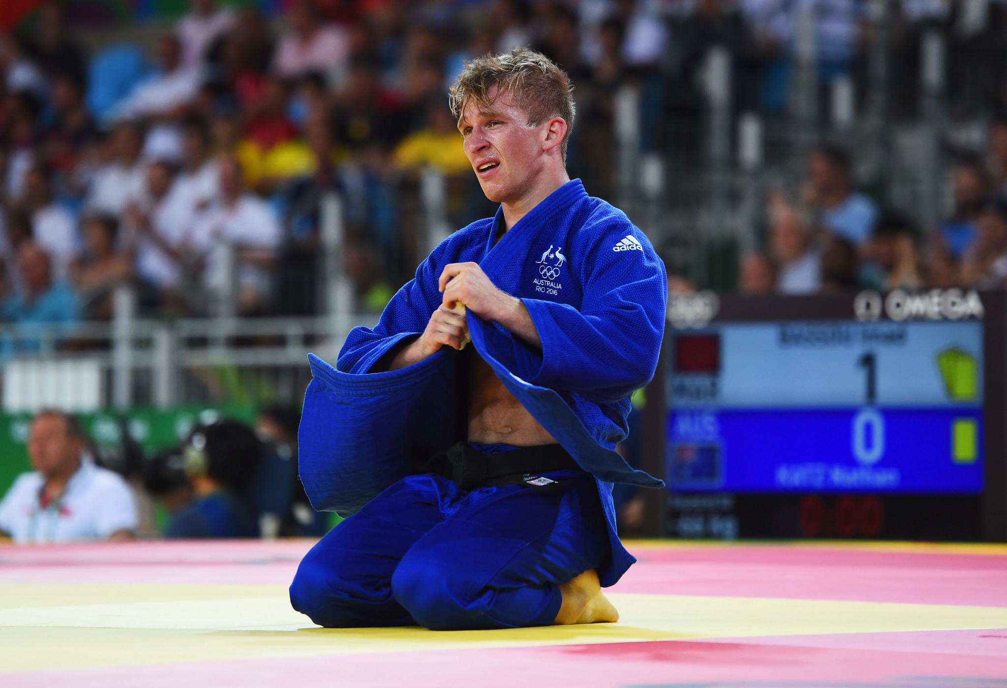 Nathan Katz represented Australia in judo at Rio 2016 ©Getty Images