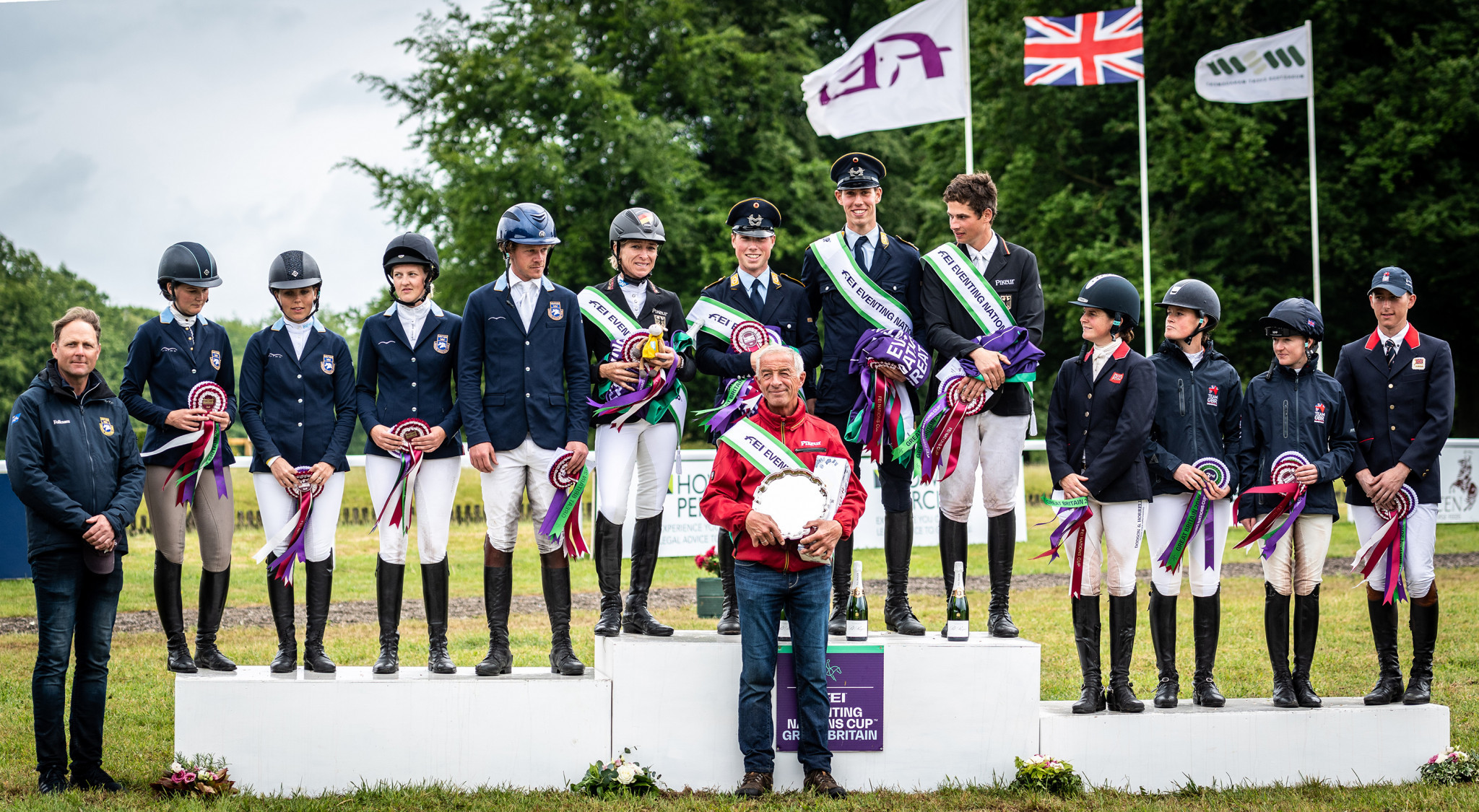 Germany won a fifth consecutive FEI Nations Cup opening leg at Houghton Hall in Norfolk, ahead of Sweden and Britain ©SEH Photography