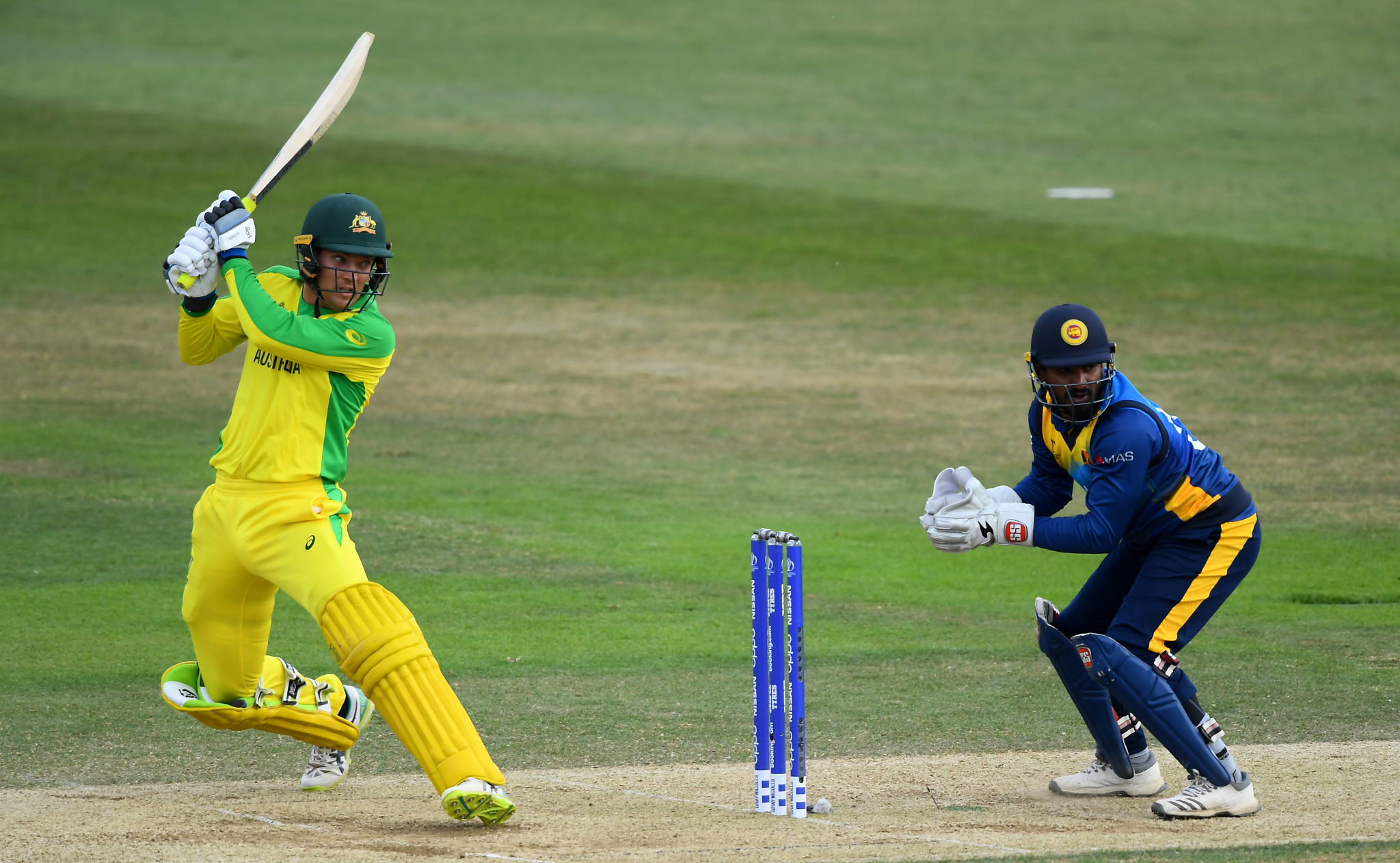 Australia beat Sri Lanka by five wickets in the other warm-up game played today ©Getty Images