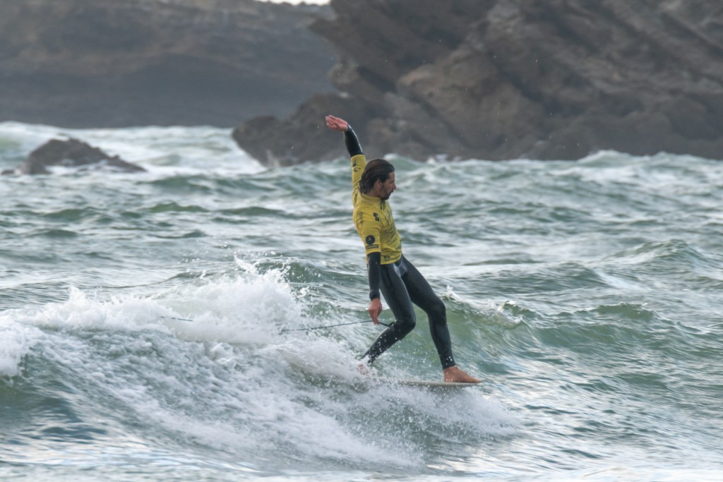 France's two-time champion Antoine Delpero took top spot in the heats ISA/Sean Evans