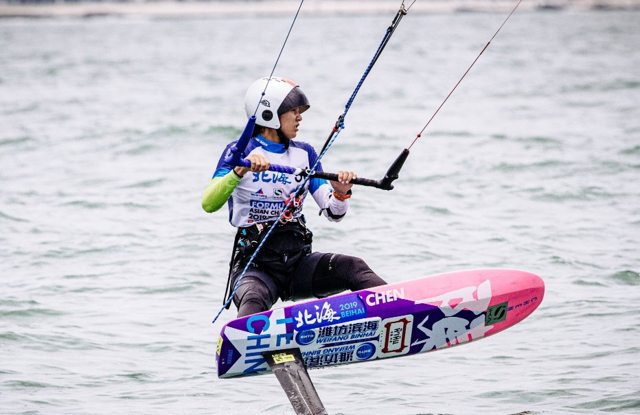 A test event for the kiteboarding Olympic format was cancelled on Tuesday ©Formula Kite
