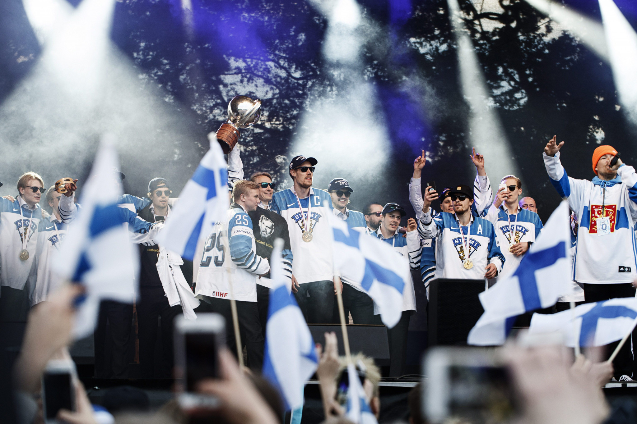 Finland claimed their first world title since 2011 with victory over Canada in this year's final ©Getty Images